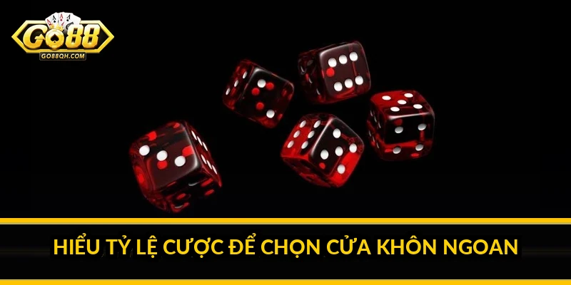 Hiểu tỷ lệ cược để chọn cửa khôn ngoan